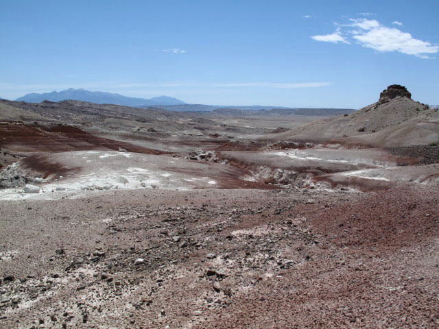 Bentonite Hills im Capitol Reef National Park (14. Mai)