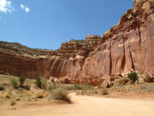 Capitol Gorge im Capitol Reef National Park (14. Mai)