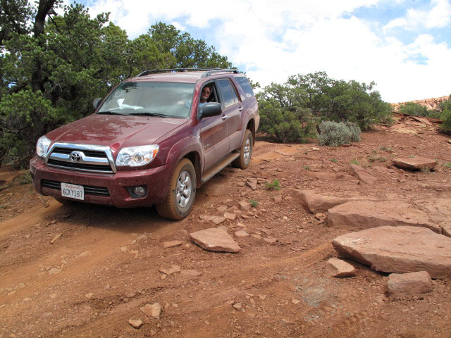 Tantalus Creek Jeep Trail zwischen Capitol Reef National Park und Tantalus Creek (14. Mai)