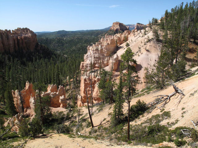 Swamp Canyon Overlook im Bryce Canyon National Park (15. Mai)