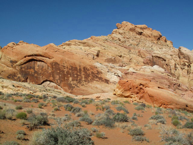 Rainbow Vista im Valley of Fire State Park (16. Mai)