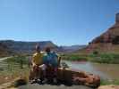 Ich und Papa am Colorado River zwischen Grand Junction und Moab (11. Mai)