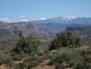 La Sal Mountains von der Wood Road aus (11. Mai)