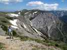 Norbert zwischen Rinnhoferhütte und Schneealpenhaus