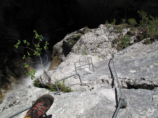 Rongg-Wasserfall-Klettersteig