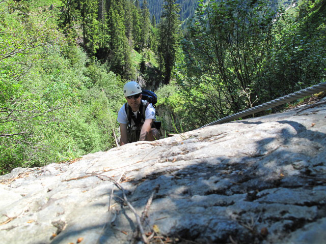 Röbischlucht-Klettersteig: Ich