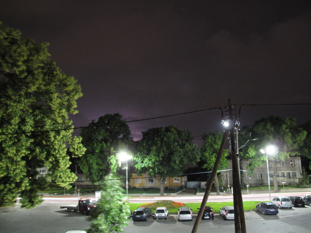 Wetterleuchten über Süßenbrunn (26. Mai)