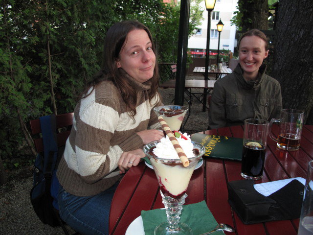 Daniela und Carmen in Plachutta's Grünspan