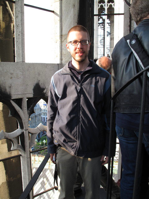 Norbert im Südturm der Votivkirche