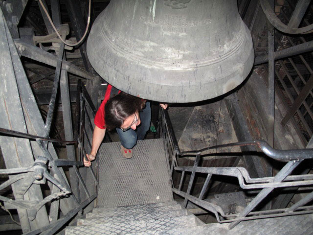 Reinhard im Südturm der Pfarrkirche Breitenfeld