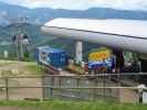 Bergstation der Kabinenbahn