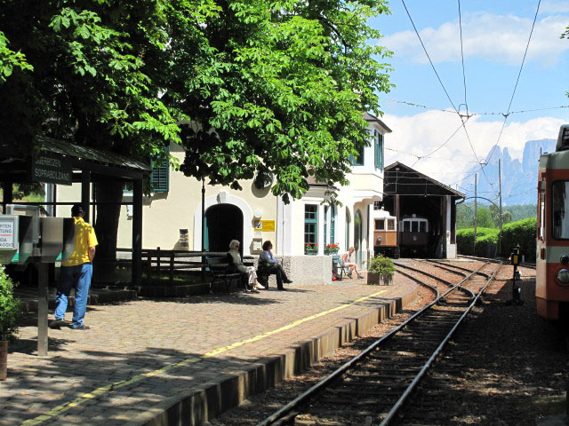 Bahnhof Oberbozen, 1.216 m (11. Juni)