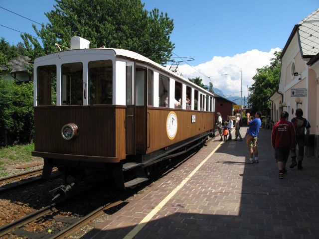 Bahnhof Klobenstein, 1.191 m (11. Juni)