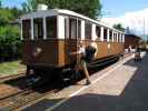 Ich im Bahnhof Klobenstein, 1.191 m (11. Juni)