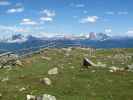 Dolomiten vom Jocherer Berg aus (12. Juni)