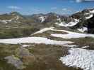 von der Flaggerschartenhütte Richtung Osten (13. Juni)