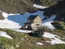 Flaggerschartenhütte, 2.481 m (14. Juni)