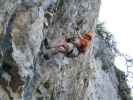 Bürgeralm-Klettersteig: Andreas in der Arenavariante