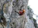 Bürgeralm-Klettersteig: Andreas in der Arenavariante