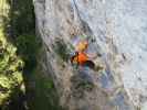 Bürgeralm-Klettersteig: Axel in der Arenavariante