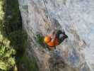 Bürgeralm-Klettersteig: Axel in der Arenavariante