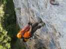 Bürgeralm-Klettersteig: Axel in der Arenavariante