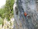 Bürgeralm-Klettersteig: Andreas in der Arenavariante