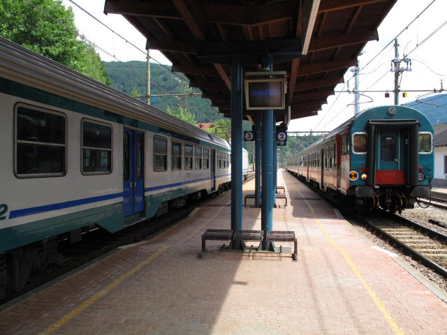 Bahnhof Sterzing, 943 m (14. Juni)