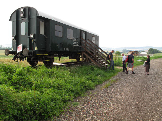 Andreas, ?, ? und ? beim Streckenbeginn Ernstbrunn
