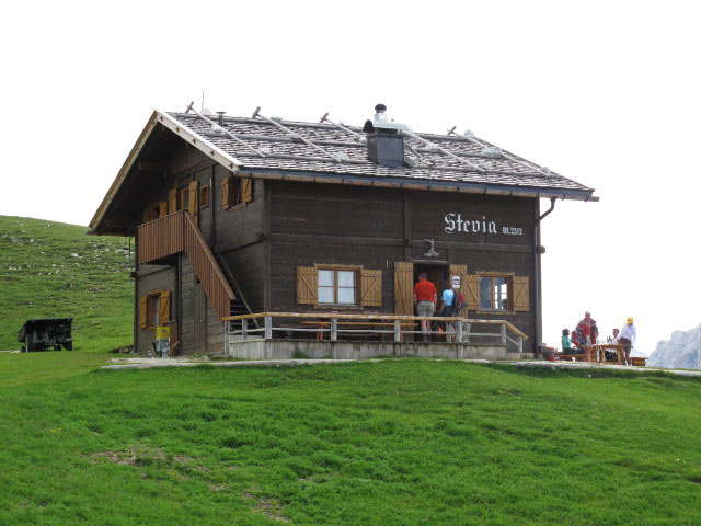 Steviahütte, 2.312 m (5. Juli)