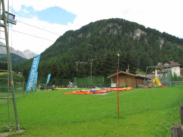 Bergstation des Schilifts Plan de Tieja (5. Juli)