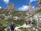 Weg 2 zwischen Jimmys Hütte und Cirjoch (4. Juli)