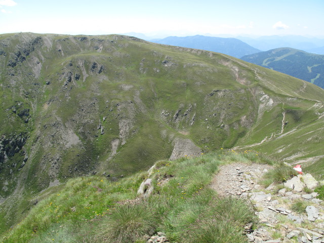 vom Falkert Richtung Süden (17. Juli)