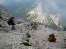 Uiberlacher-Klettersteig: Daniela, Peter und Friedrich (14. Juli)