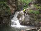 Erwin und Helmut in der Wöllaschlucht (15. Juli)