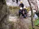 Elke, Claudia und Erwin in der Wöllaschlucht (15. Juli)