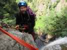 Helmut in der Wöllaschlucht (15. Juli)