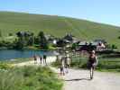 Erich, Daniela, Peter, ?, ? und Edith beim Falkertsee (17. Juli)