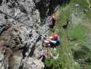 Falken-Klettersteig: Friedrich und Daniela (17. Juli)