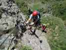 Falken-Klettersteig: Daniela, Irmgard und Friedrich (17. Juli)