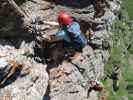 Falken-Klettersteig: Daniela, Friedrich und Edith (17. Juli)