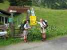 Daniela und ich in Ferleiten, 1.151 m (25. Juli)