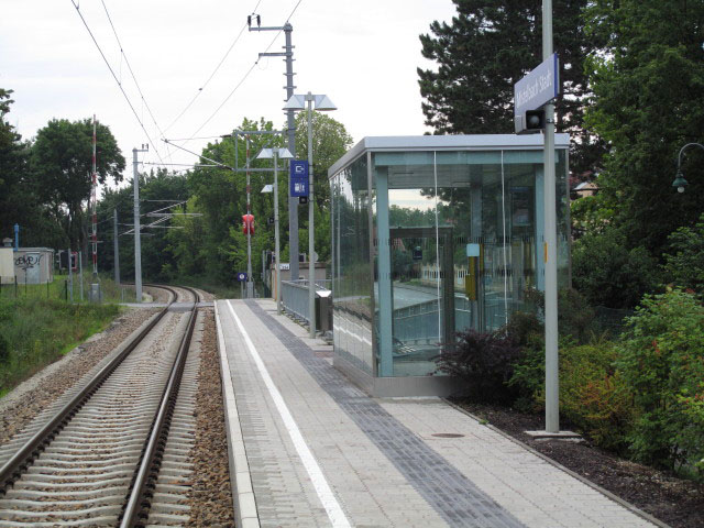 Haltestelle Mistelbach Stadt (2. Juli)