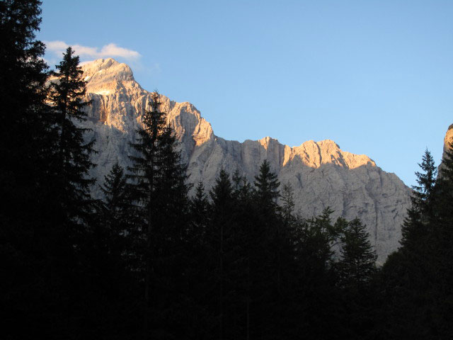Triglav von Vrata aus (7. Aug.)
