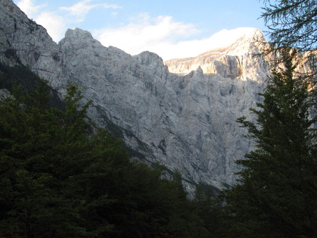 Triglav von Vrata aus (7. Aug.)