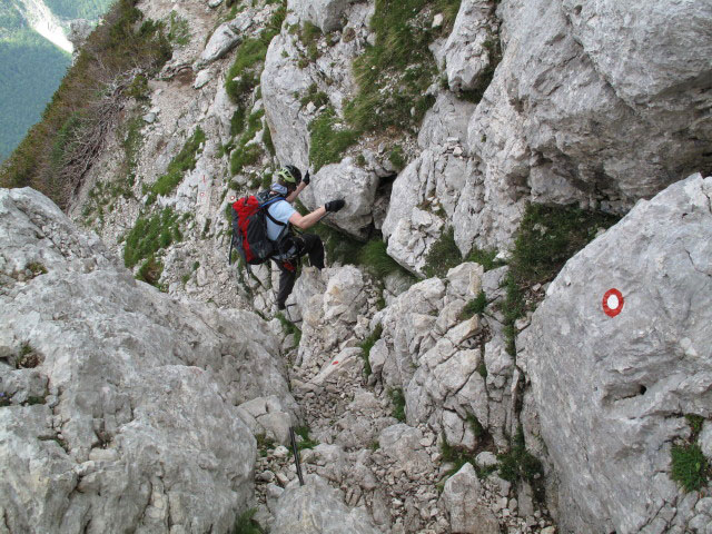Norbert am Tominkova Pot (8. Aug.)