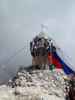 Norbert und ich am Triglav, 2.864 m (7. Aug.)