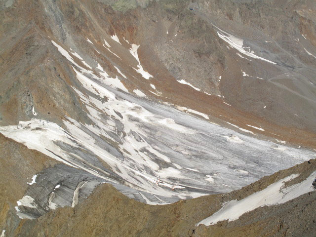 Wei&szlig;seeferner vom Vorgipfel der Wei&szlig;seespitze aus (16. Aug.)