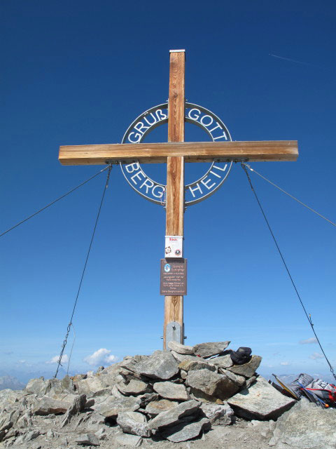 Vorgipfel der Wei&szlig;seespitze (16. Aug.)