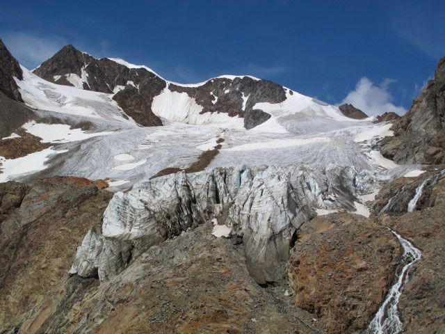 Rofenkarferner vom Rofenkaranstieg auf das Wilde Mannle aus (17. Aug.)